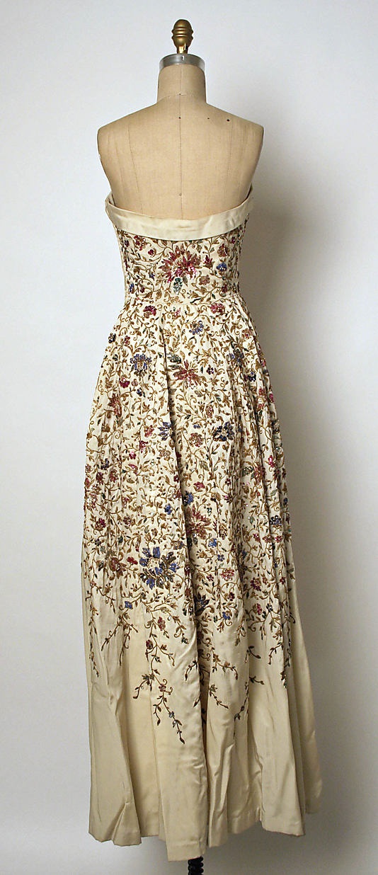 Вечернее платье Дом Balmain  1953 г