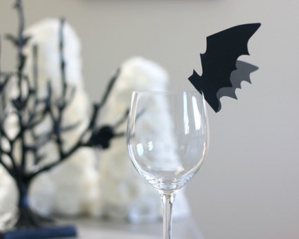 Декор коктейля на Хеллоуин