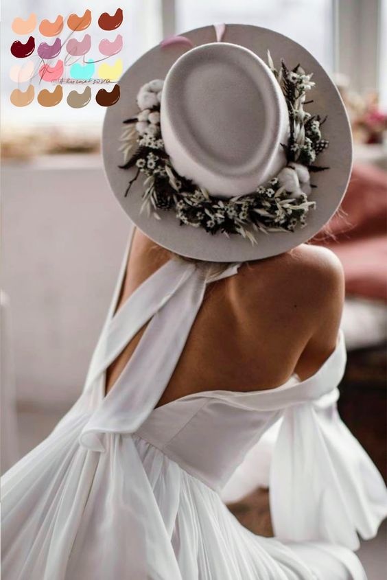 как сделать шляпу к свадебному платью идеи декора