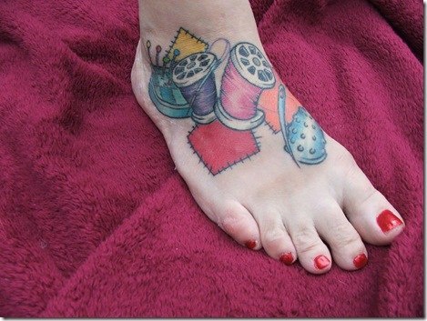 Татуировки для шьющих и вяжущих