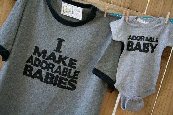 футболки с надписями для мамы и ребенка