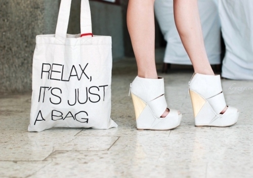 relax its just a bag