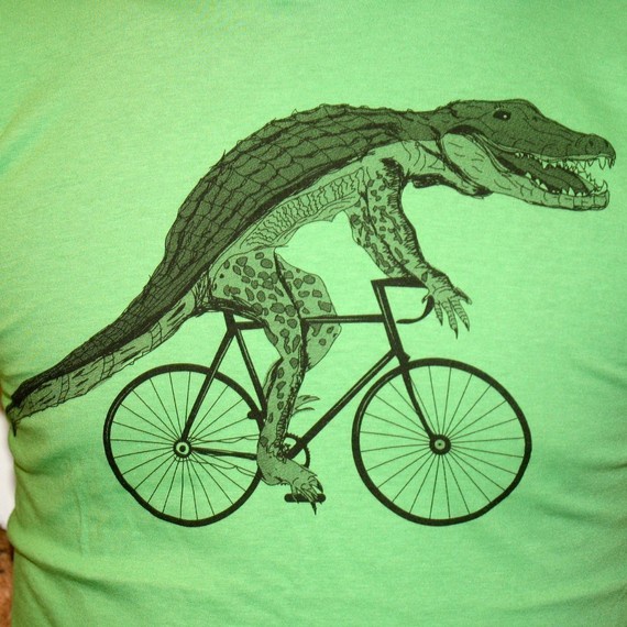 футболка с велосипедом