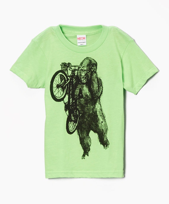 футболка с велосипедом