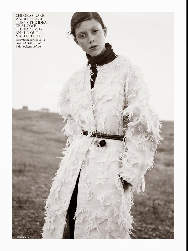 Natalie Westling by Karim Sadli for Vogue UK October 2014