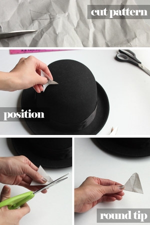 Повтор шляпы с ушками Givenchy (DIY)