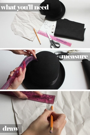 Повтор шляпы с ушками Givenchy (DIY)