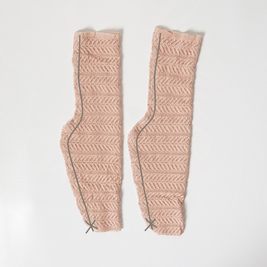 DIY: как сделать модные носки своими руками