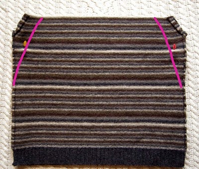 Как сшить юбку из свитера (Diy)