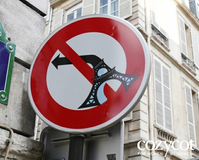 Дорожные знаки в Париже (трафик)