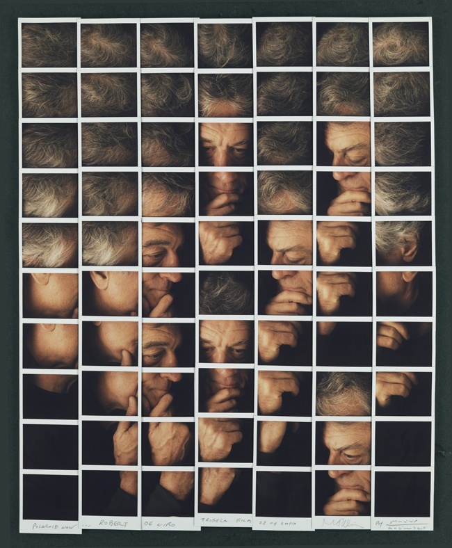 Лица знаменитостей, собранные из  мозаики
