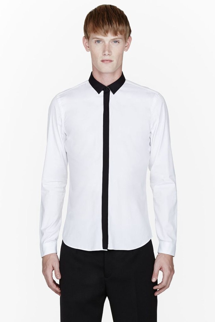 Контрастные мужские рубашки Givenchy