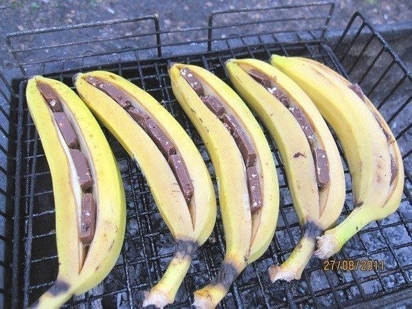 бананы барбекю