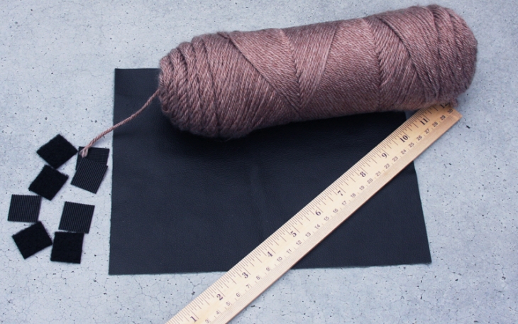 Невязаный шерстяной шарф (DIY)