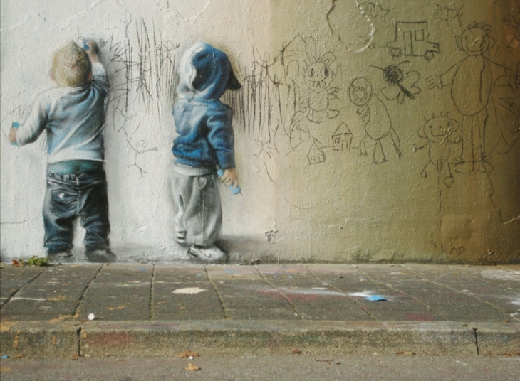 Креативное граффити и уличное искусство