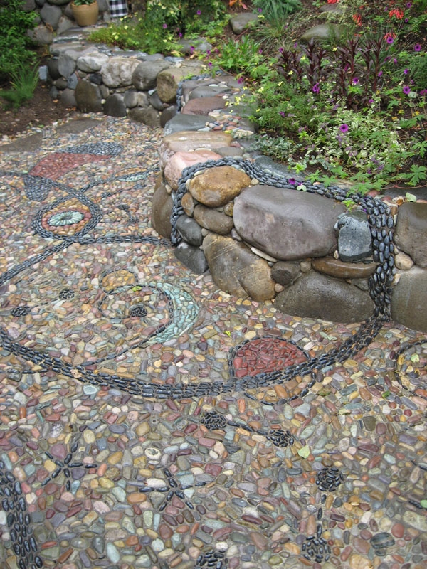 креативного использования камней в ланшафтном дизайне.