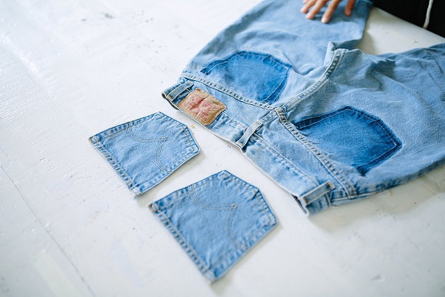 Креативная переделка джинсов