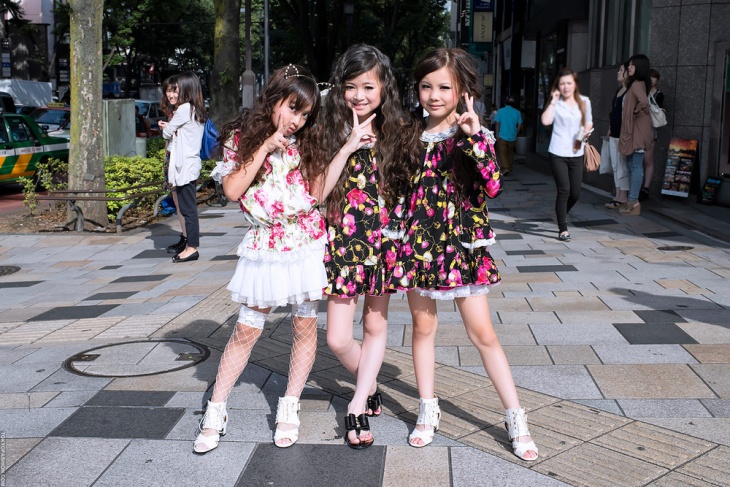Токийская уличная мода  (много фото)