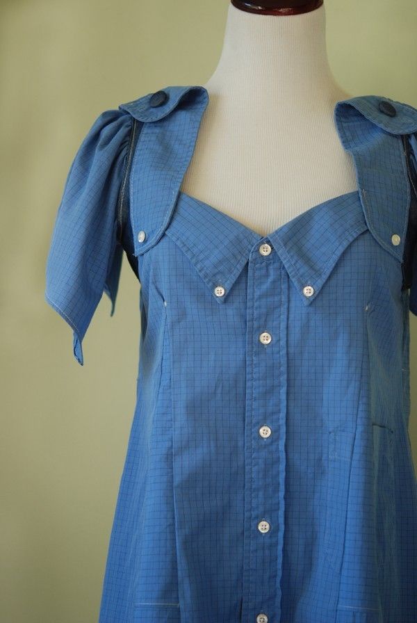 Идеи на тему «Переделка рубашки» (7) | переработанная одежда, перешитая одежда, переделанная одежда