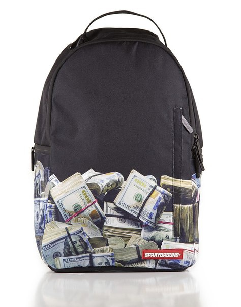 Sprayground Money Rolled Backpack, $60