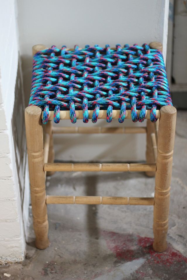 Как отреставрировать плетёный стул (Diy)