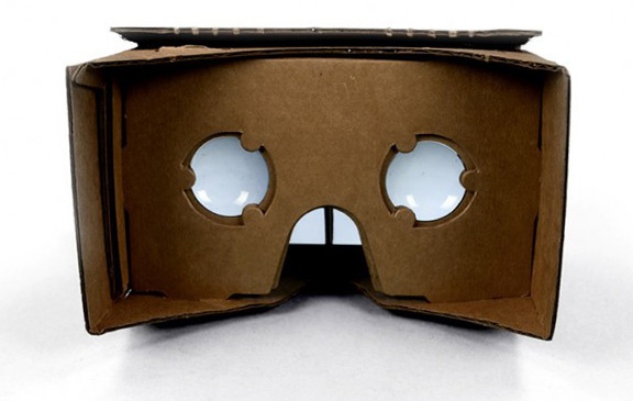 картонный шлем виртуальной реальности