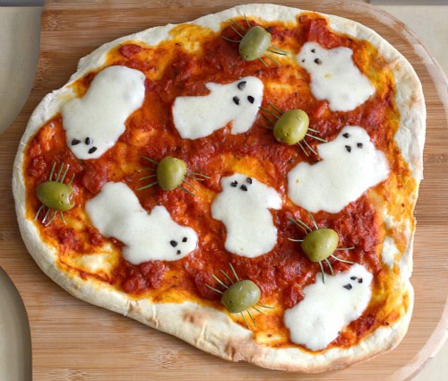 Хэллоуинская пицца