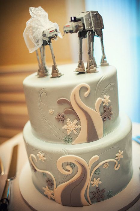 Креативные свадебные торты