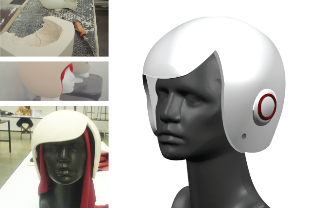 Женский мотошлем Luxy Vespa Helmet от Daniel Don Chang