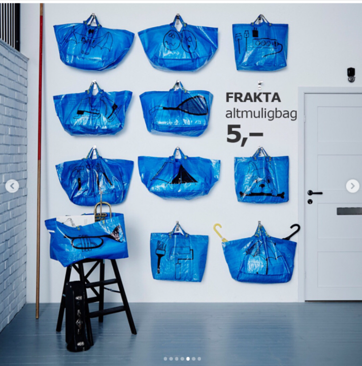 переделки синей сумки Frakta