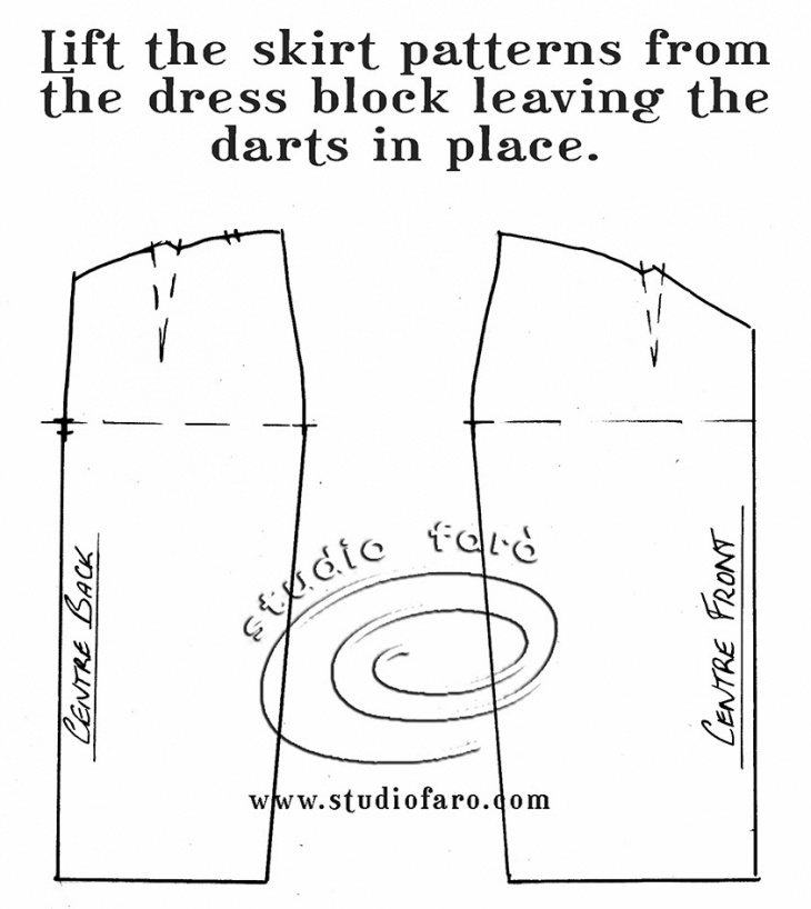 Выкройка красивого платья 1950 х годов