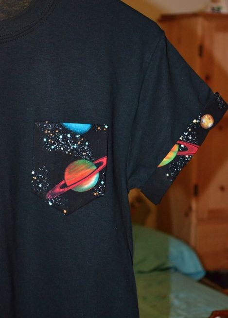 футболка космос