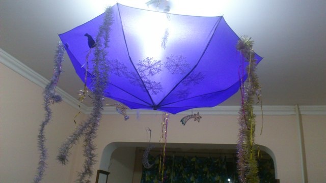 Зонтик после