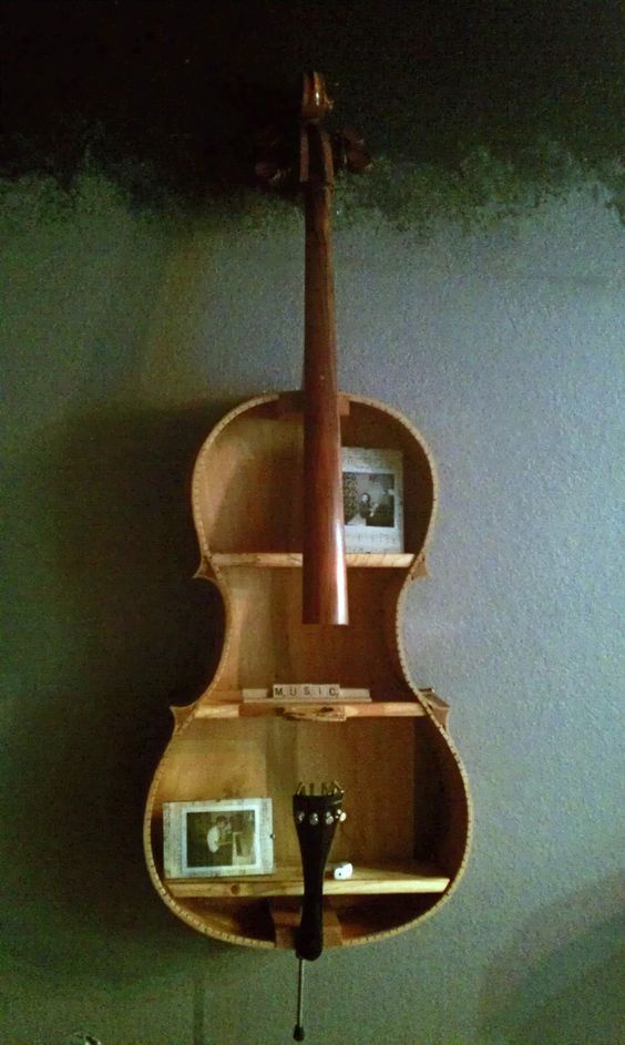 Сабвуфер и другие идеи использования  в быту остовов гитары или скрипки