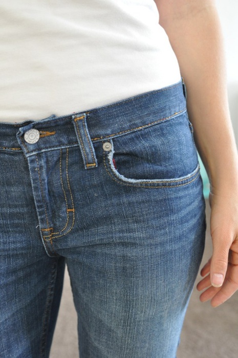 Как увеличить размер джинсов (Diy)