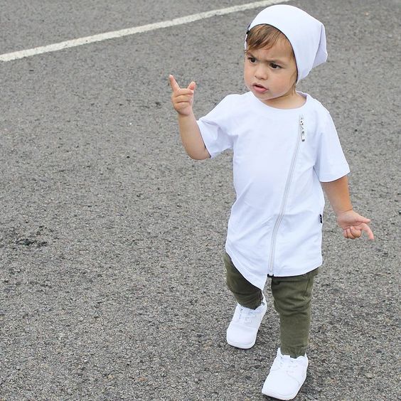 детская одежда в стиле рок и хип хоп