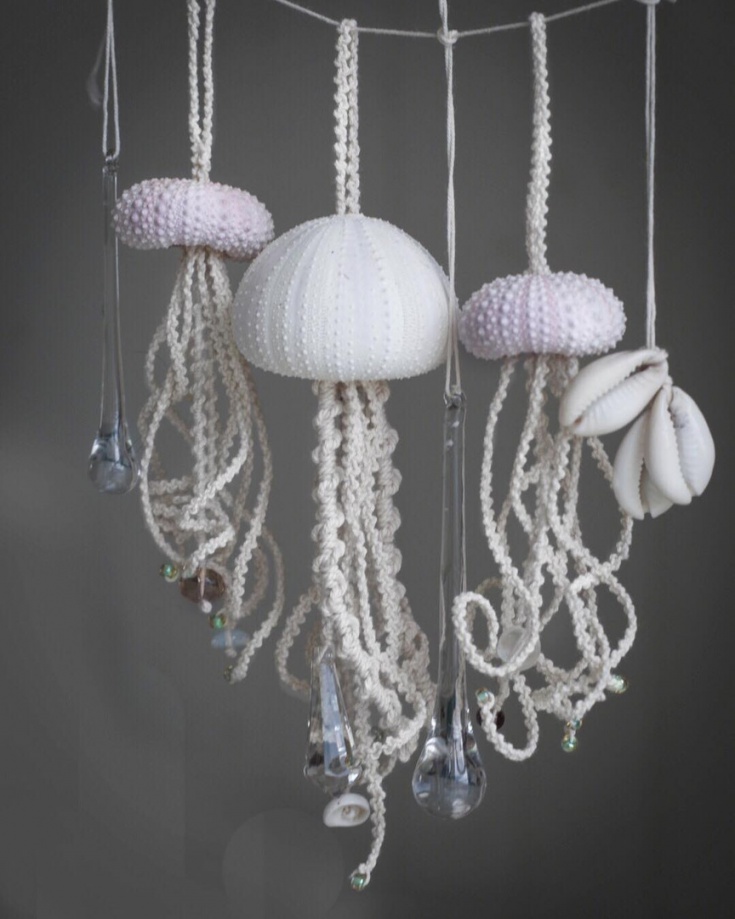 Макраме медузы Anna &amp; Monica frostadesign