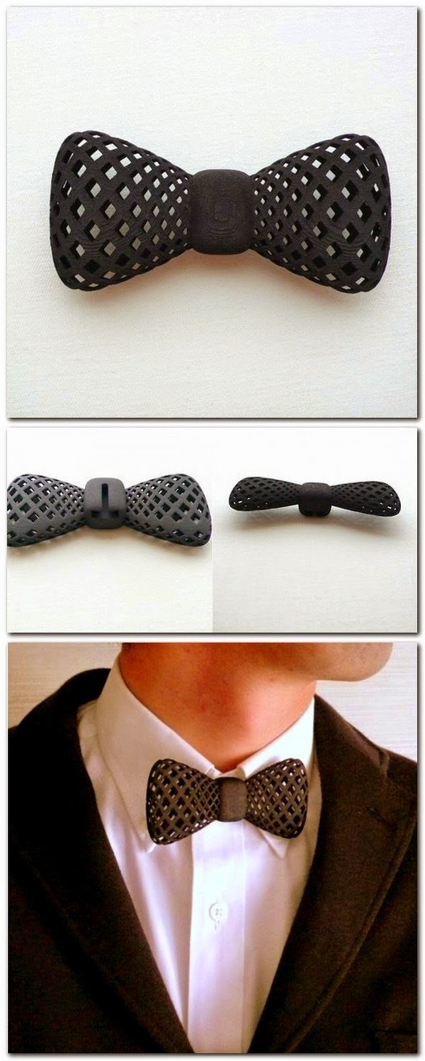 сетчатый галстук-бабочка 3D (2)