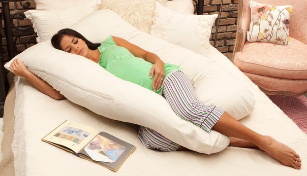 Выкройка подушки для беременных