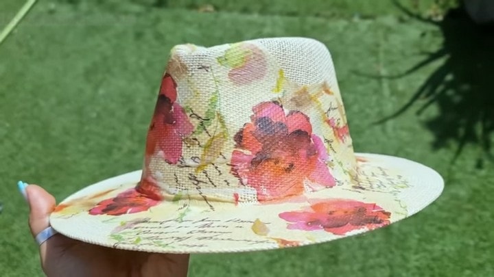 Переделка летней шляпы