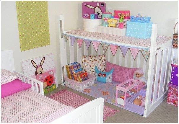 Мебель из детских кроваток