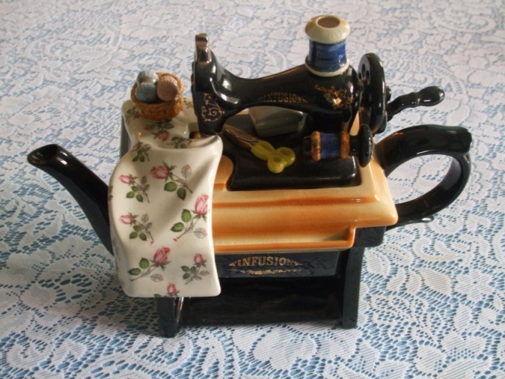 чайник швейная машинка