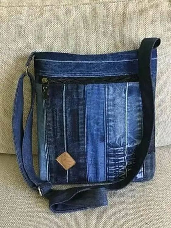 сумки из джинс