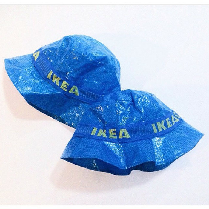Переделка синей сумки IKEA