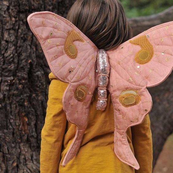 как сделать крылья бабочки костюм