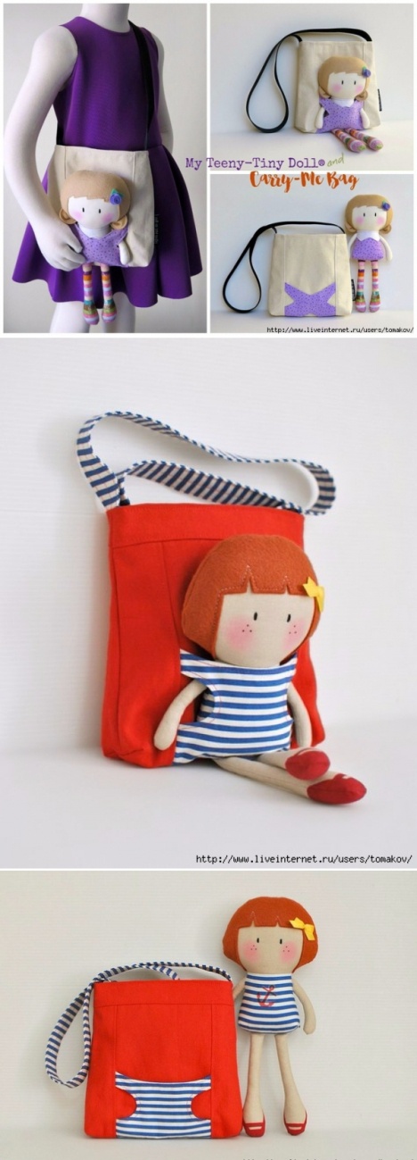 Игровой домик-сумочка для куколки. Обсуждение на LiveInternet - Российский Сервис Онлайн-Дневников