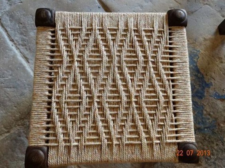 Веревка для плетения мебели