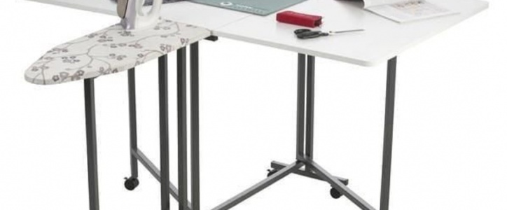 Удобный швейный стол: идеи, чертежи, нюансы обустройства