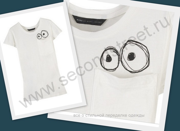 футболка от марка джейкобса как расзрисовать футболку переделки одежды