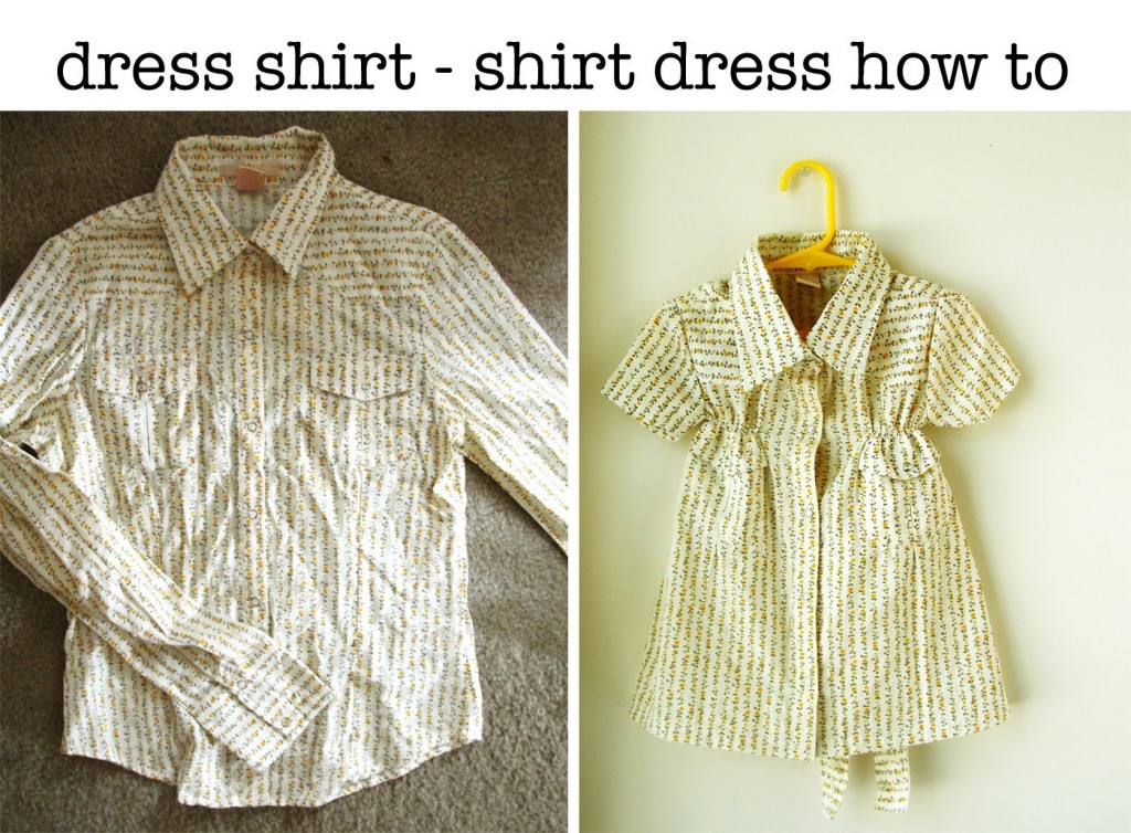 Как сделать платье из мужской рубашки: шикарный образ на лето